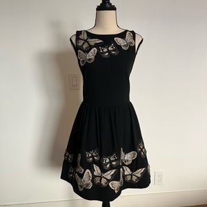 Alice and Olivia appliqué dress